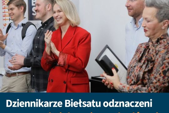 Wczoraj, w dniu 18. urodzin Biełsatu, nasi dziennikarze więzieni przez ostatnie ...