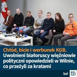 Wśród uwolnionych był również daleki krewny Swiatłany Cichanouskiej. Alaksiej Ka...