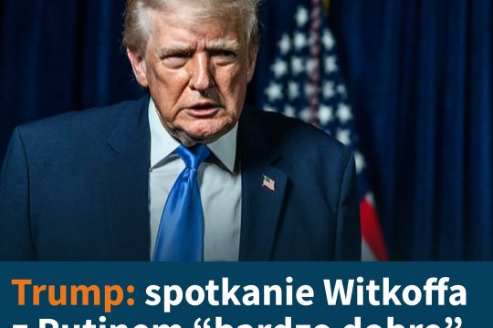 "Zobaczymy, co z tego wyniknie"

Prezydent USA swierdził, że Putin chce zakończe...